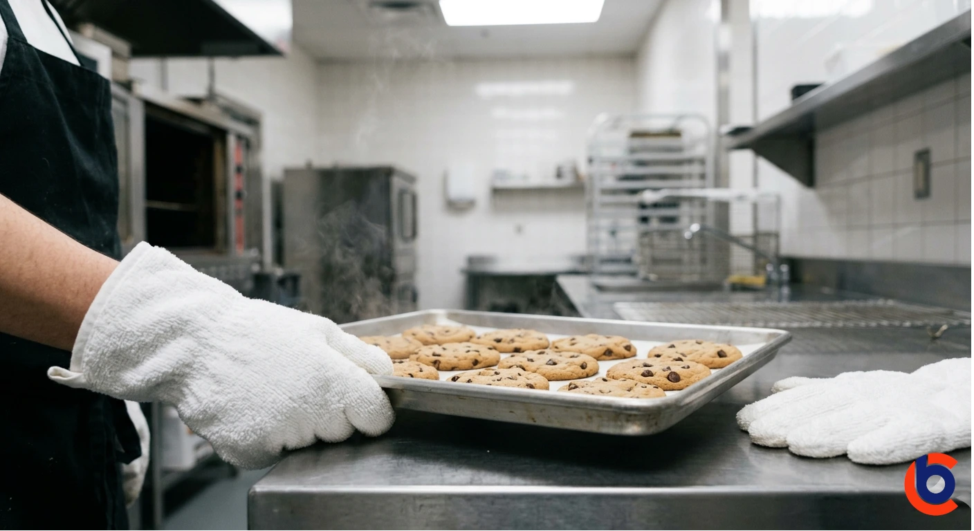 Kitchen heat protection gloves