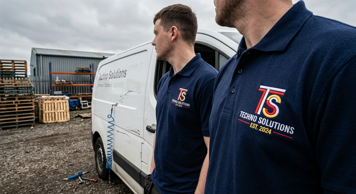 embroidered workwear