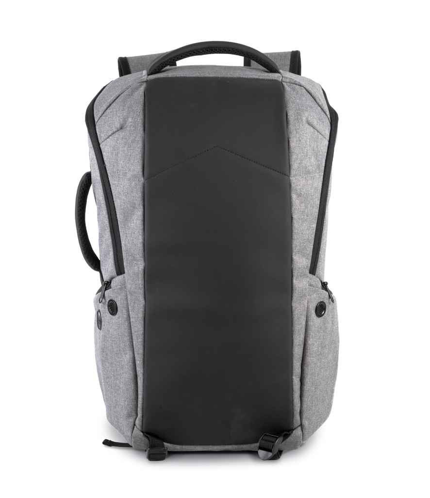 [KI0888 GP/BK ONE] Kimood Anti-Theft Backpack (Graphite Grey/Black)