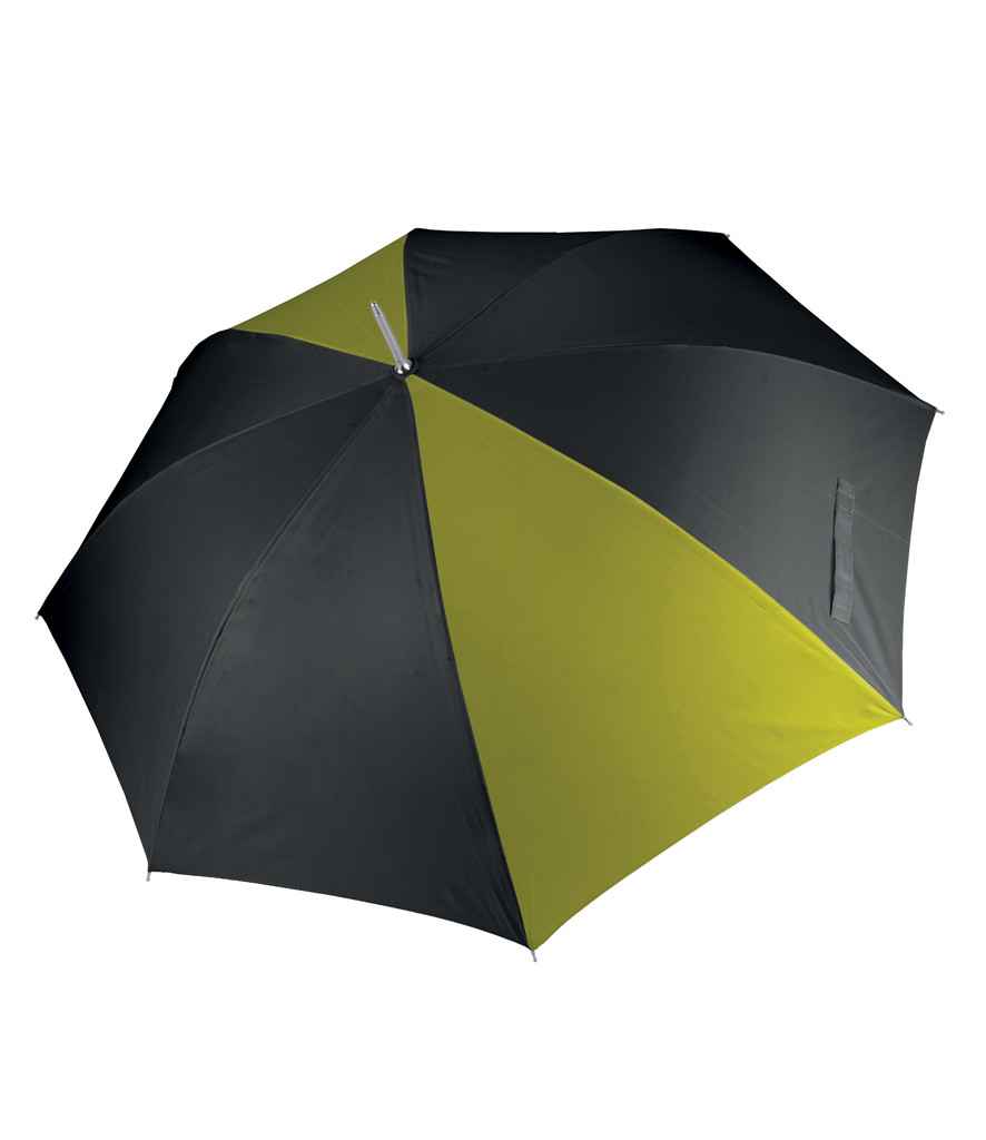 [KI2007 BK/LM ONE] Kimood Golf Umbrella (Black/Burnt Lime)
