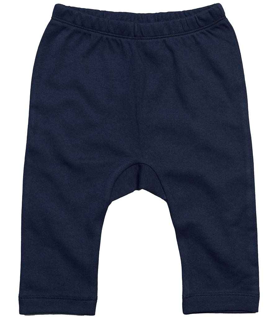 [BZ49 NNV 3-6] BabyBugz Baby Leggings (Nautical Navy, 3-6)