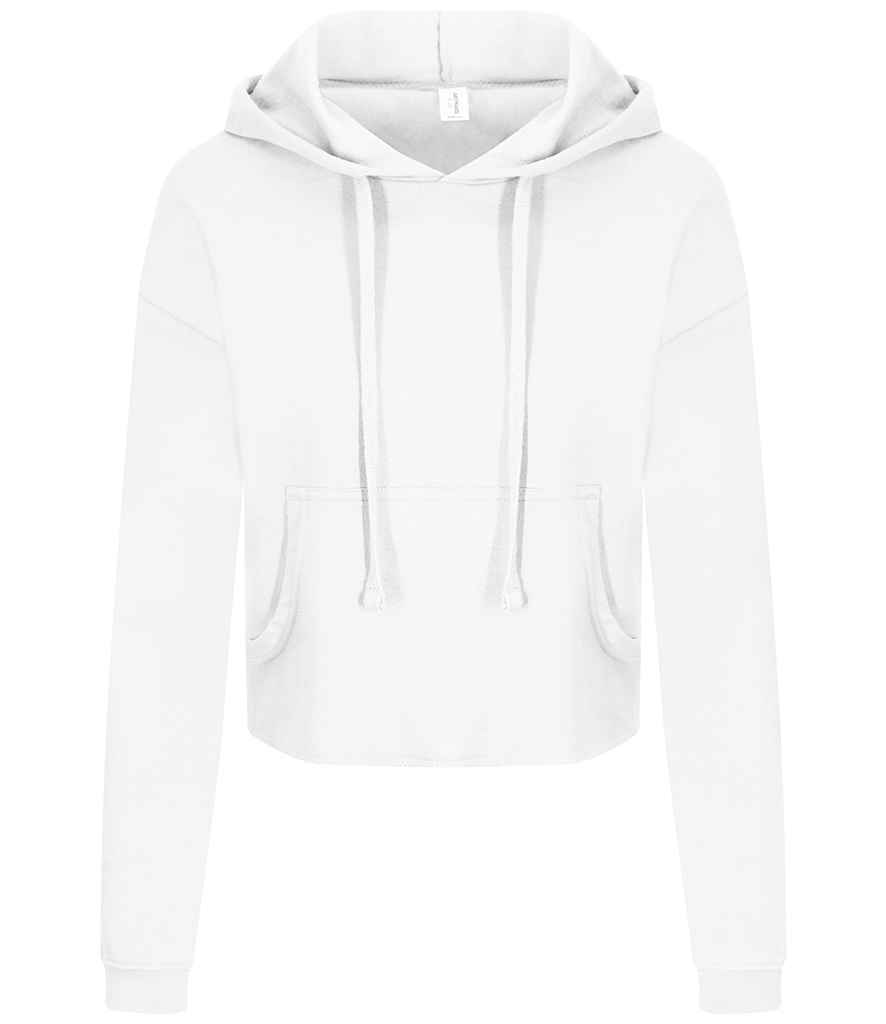 [JH016 ACW XXS] AWDis Ladies Cropped Hoodie (Arctic White, XXS)