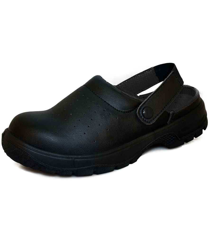 [CG002 BLK 36] Comfort Grip Sandal with Heel Strap (36)