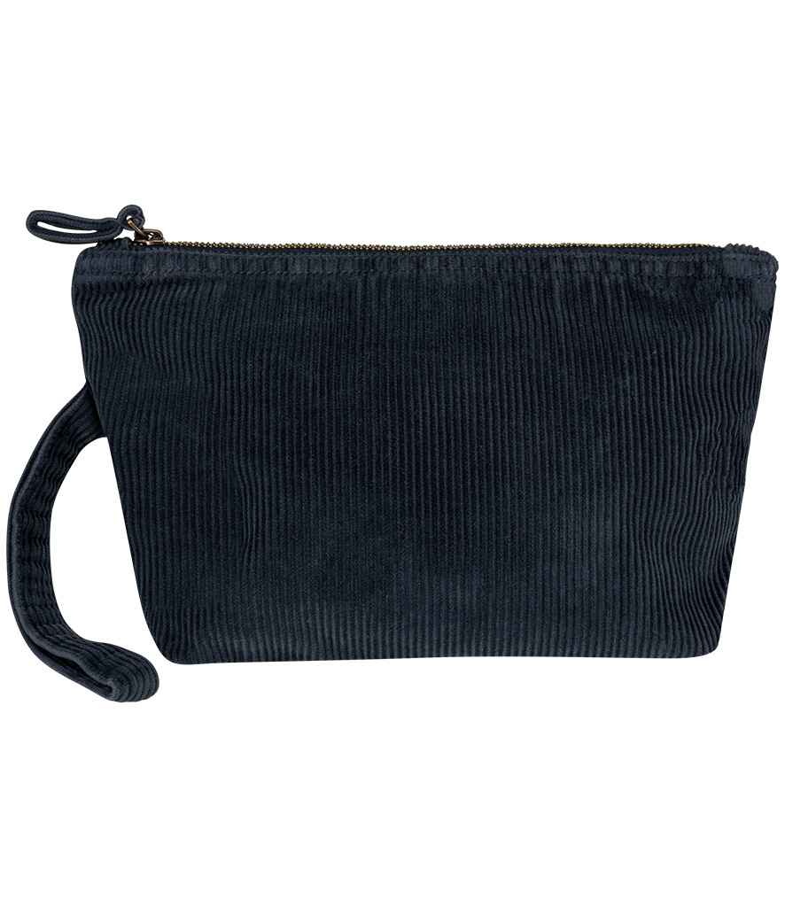 [NS134 WNV ONE] Native Spirit Corduroy Pouch (Washed Navy)