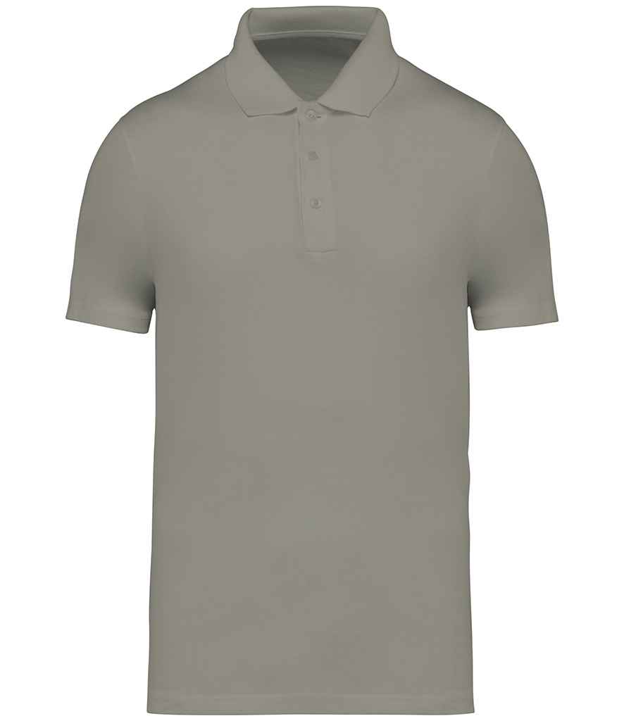 [NS200 ALG S] Native Spirit Jersey Polo Shirt (Almond Green, S)