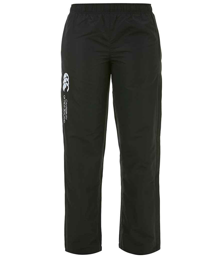 [CN250F BLK 8] Canterbury Ladies Open Hem Stadium Pants (Black, 8)
