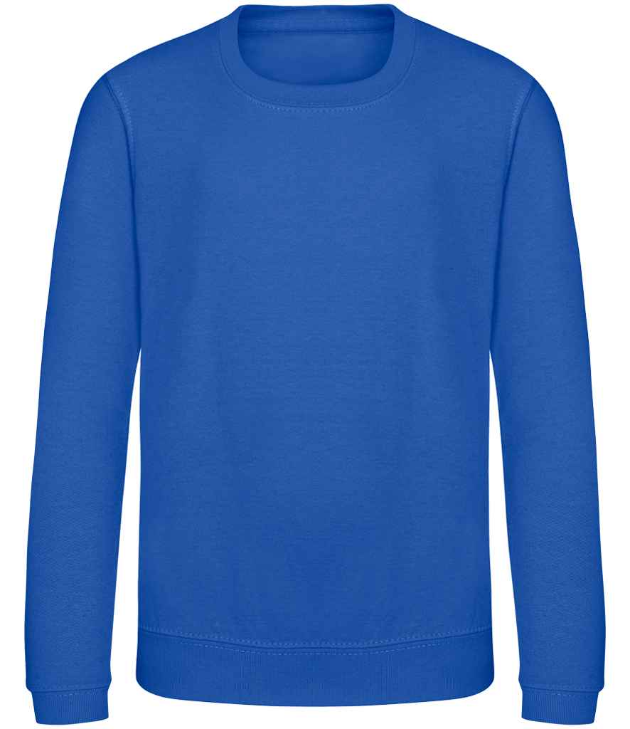 [JH030B BRO 3-4] AWDis Kids Sweatshirt (Bright Royal, 3-4)