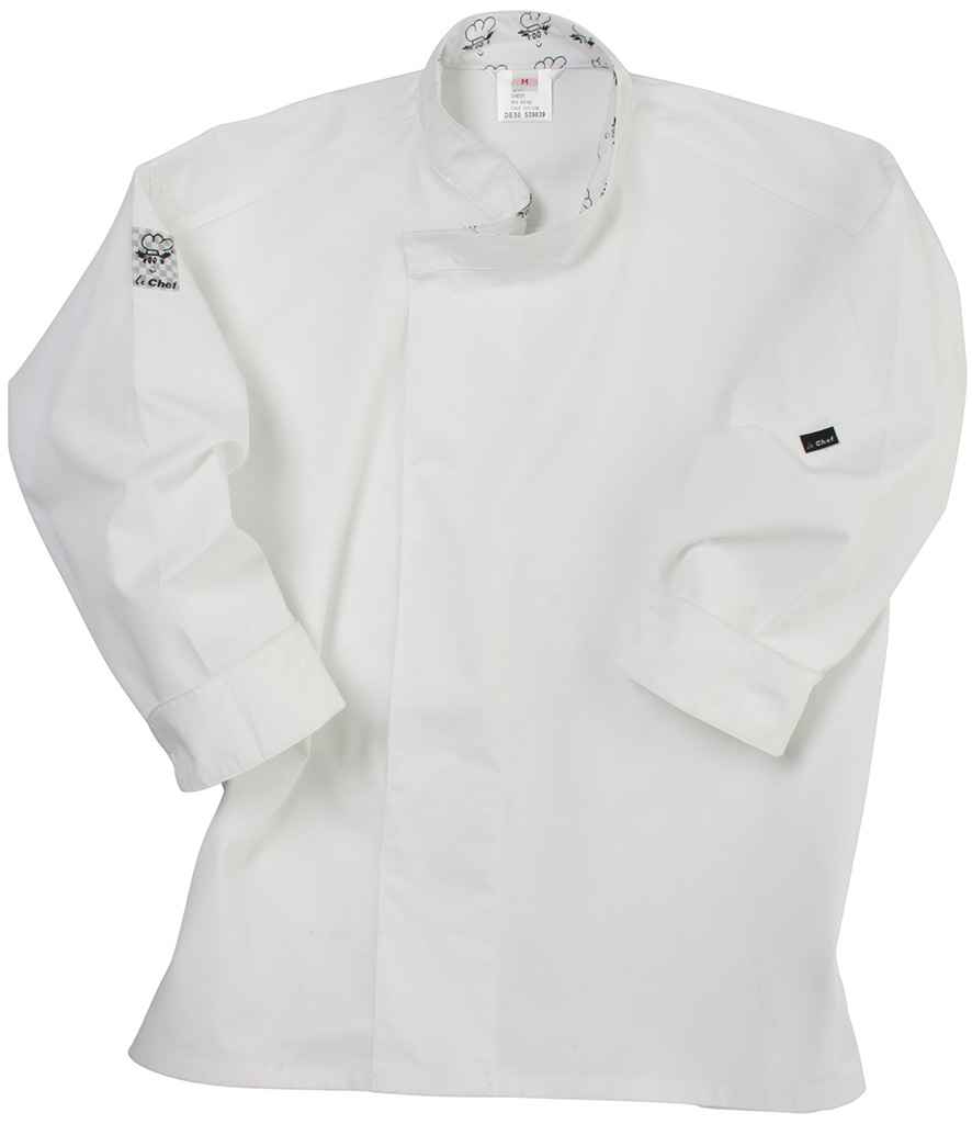 [LE001 WHI XXS] Le Chef Long Sleeve Academy Tunic (XXS)