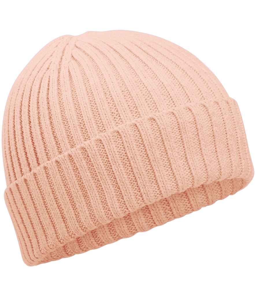 [BB341B PCH ONE] Beechfield Kids Organic Cotton Beanie (Peach)