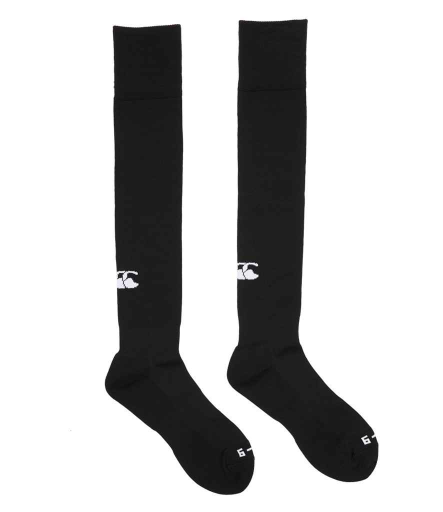 [CN71 BLK S] Canterbury Club Socks (Black, S)