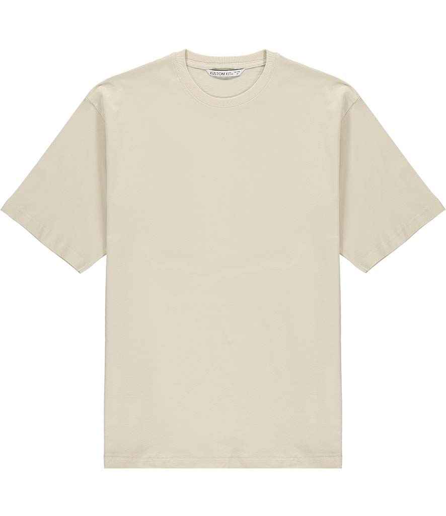[K500 LSA S] Kustom Kit Hunky® Superior T-Shirt (Light Sand, S)