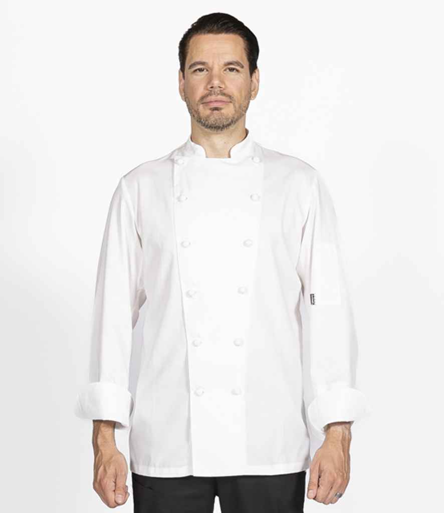 [LE011 WHI 38] Le Chef Long Sleeve Luxe Jacket (38)