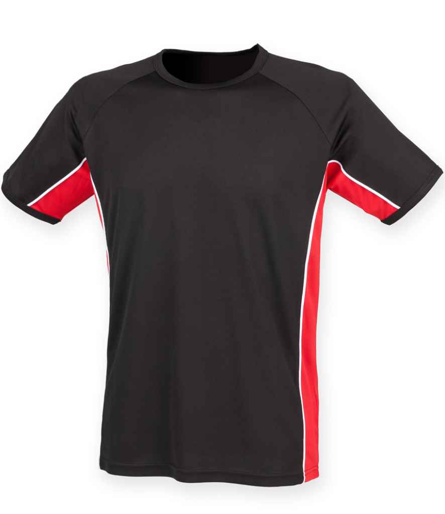 [LV242 BLK 3-4] Finden + Hales Kids Performance Team T-Shirt (Black, 3-4)