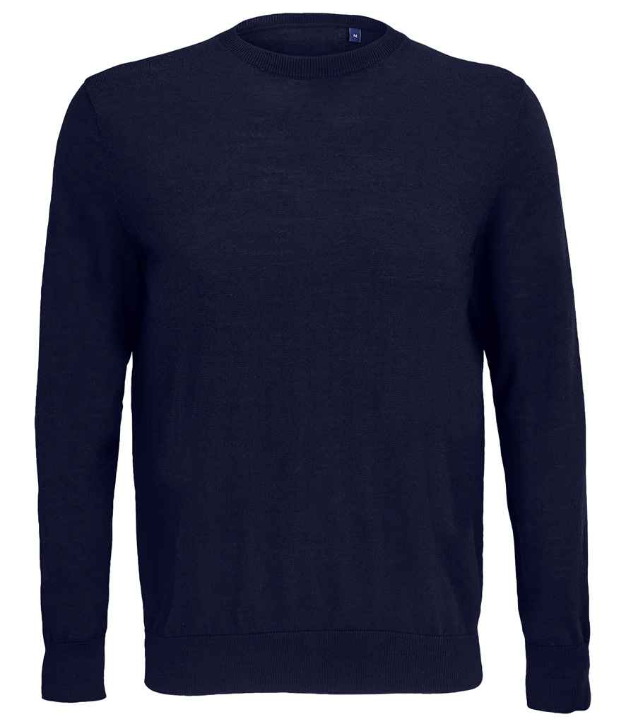 [04037 NGT S] NEOBLU Stuart Round Neck Sweater (Night Blue, S)