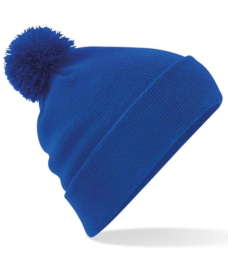 [BB426 BRO ONE] Beechfield Original Pom Pom Beanie (Bright Royal)