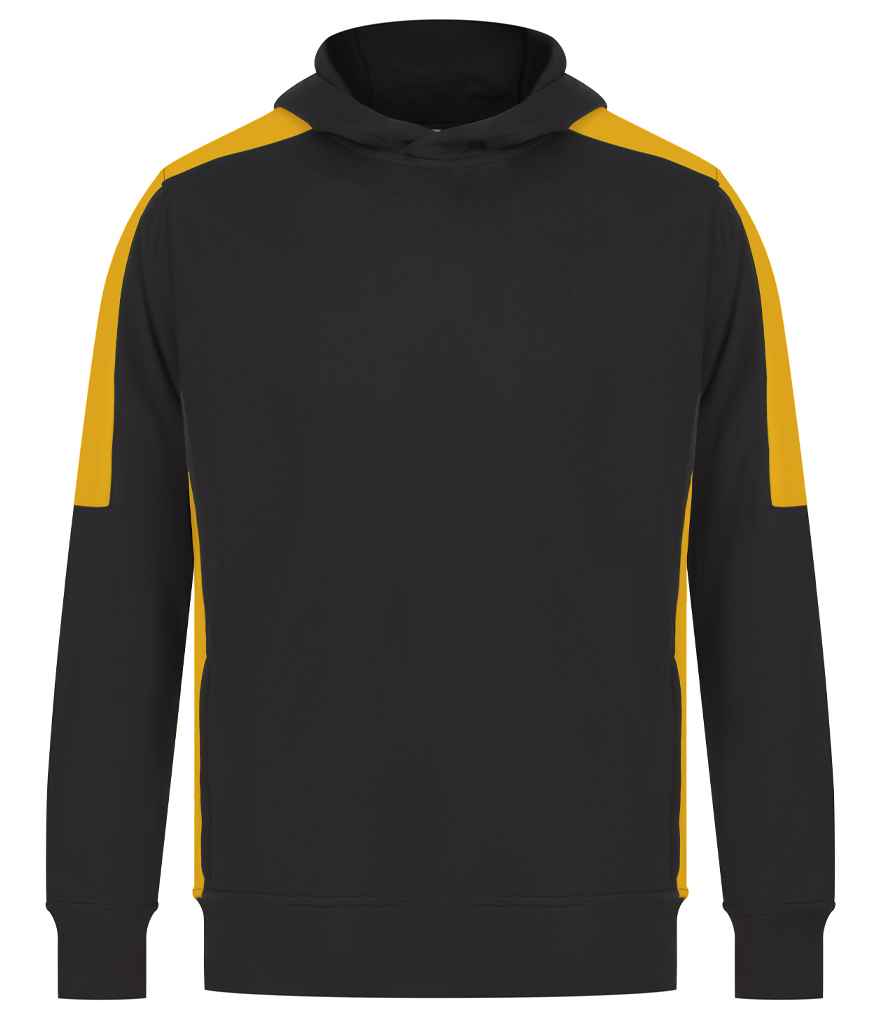 [LV341 BK/GO XXS] Finden + Hales Unisex Team Hoodie (Black/Gold, XXS)