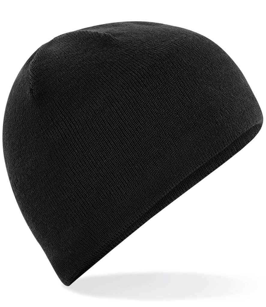[BB444 BLK ONE] Beechfield Active Performance Beanie (Black)
