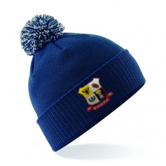Beechfield Kids Snowstar Beanie with WDRFC logo