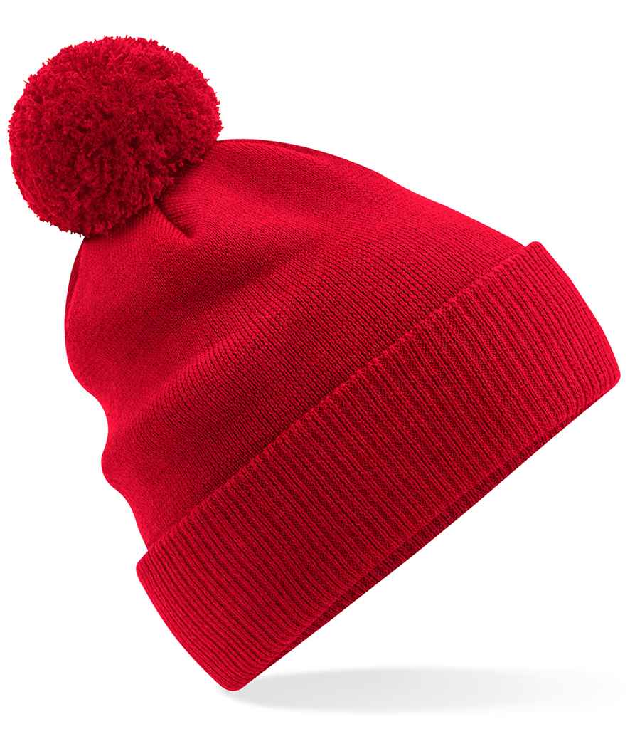 [BB450N CSR ONE] Beechfield Organic Cotton Snowstar® Beanie (Classic Red)