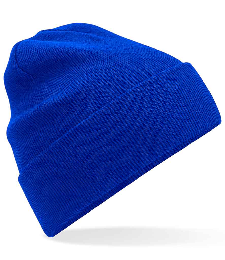 [BB45N BRO ONE] Beechfield Organic Cotton Original Cuffed Beanie (Bright Royal)
