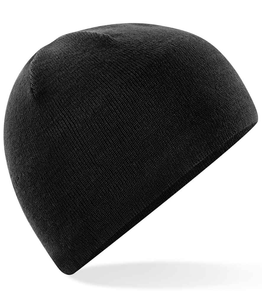 [BB501 BLK ONE] Beechfield Water Repellent Active Beanie (Black)