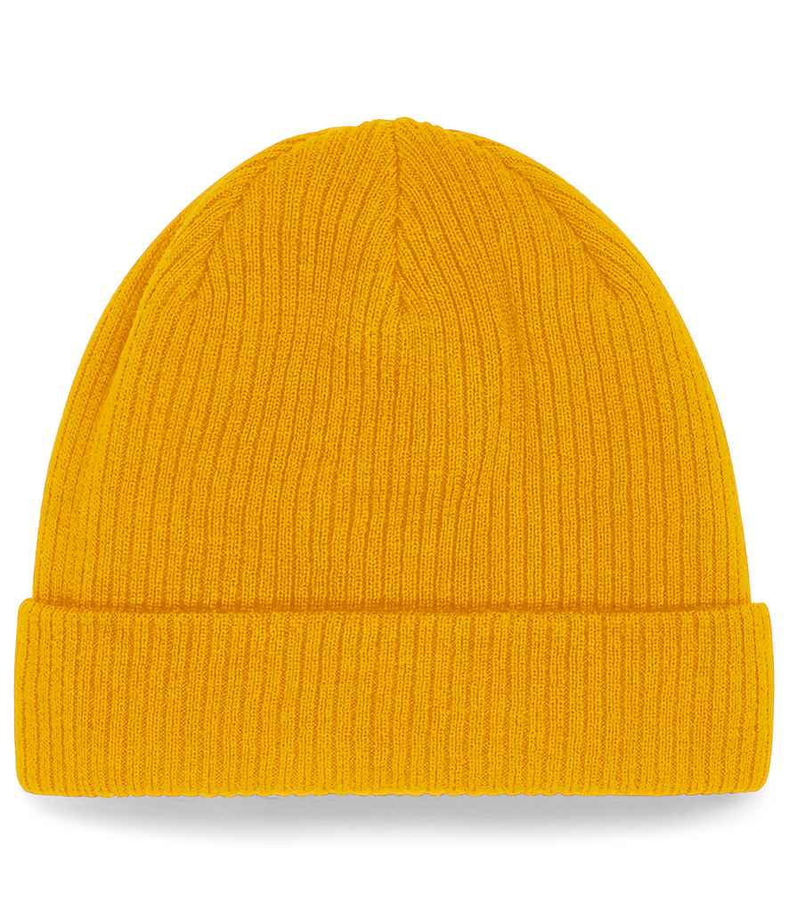 [BB50N MUS ONE] Beechfield Organic Cotton Beanie (Mustard)