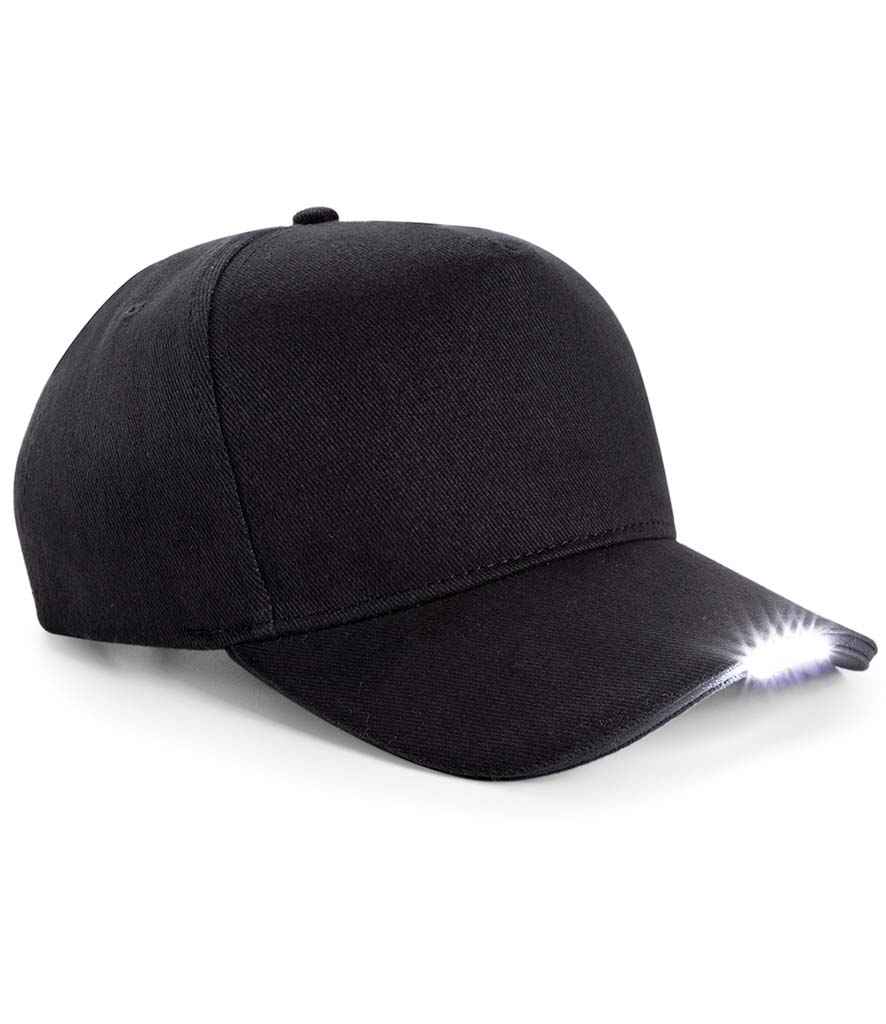 [BB515 BLK ONE] Beechfield LED Light Cap (Black)