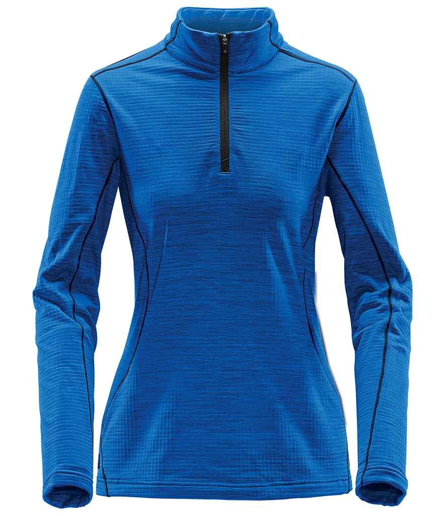 Stormtech Ladies Base Thermal Zip Neck Top (Ocean Blue, XS)