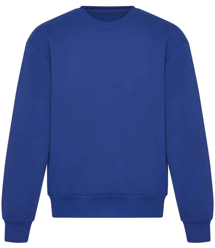 [JH123 BRO XS] AWDis Signature Heavyweight Sweatshirt (Bright Royal, XS)