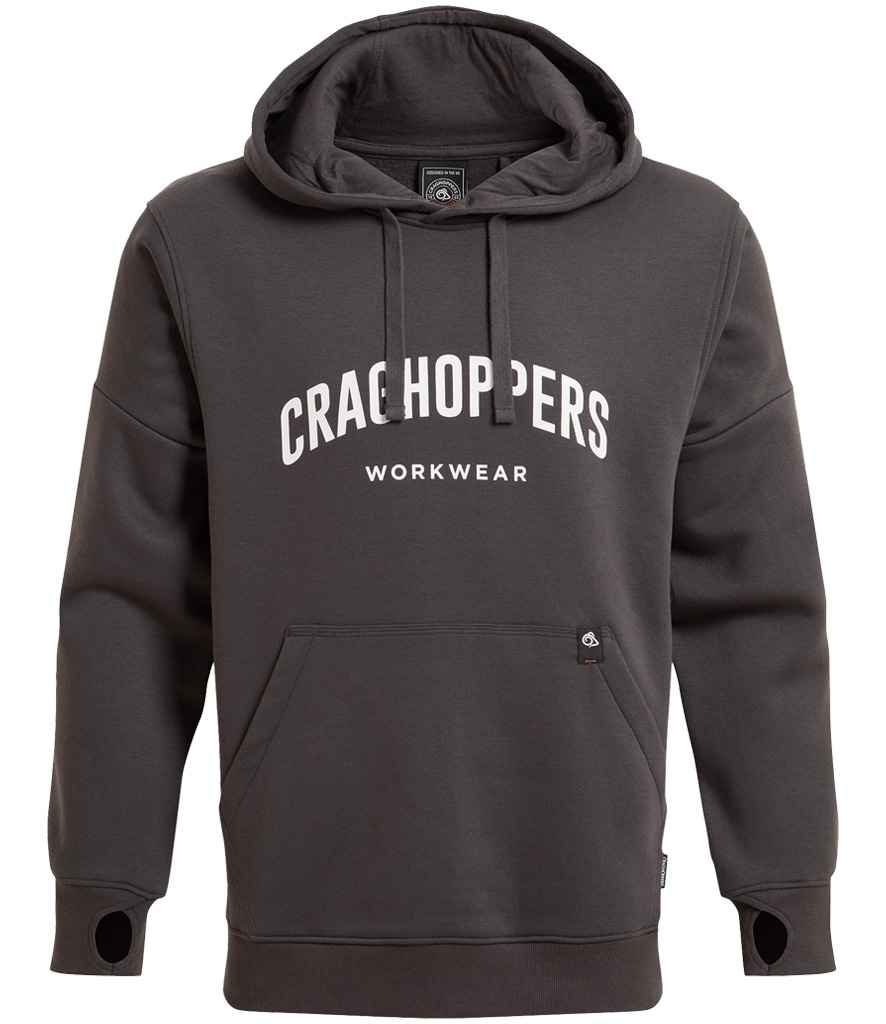 [CR710 CAG S] Craghoppers Workwear Oulston Hoodie (Carbon Grey, S)