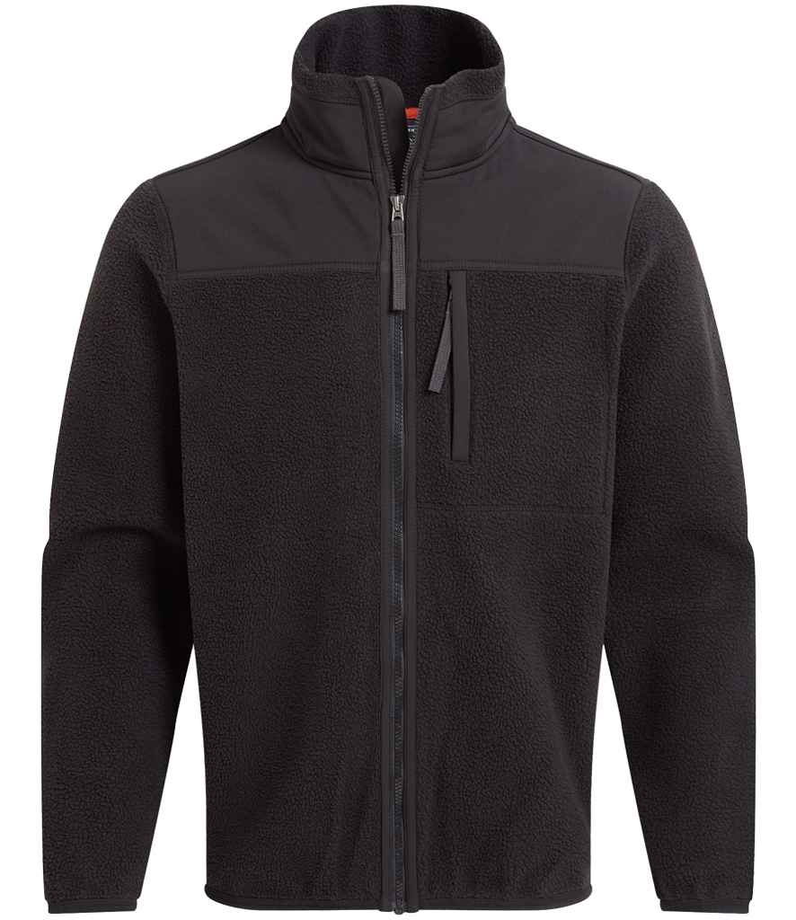 [CR760 BLK S] Craghoppers Workwear Morley Fleece Jacket (S)