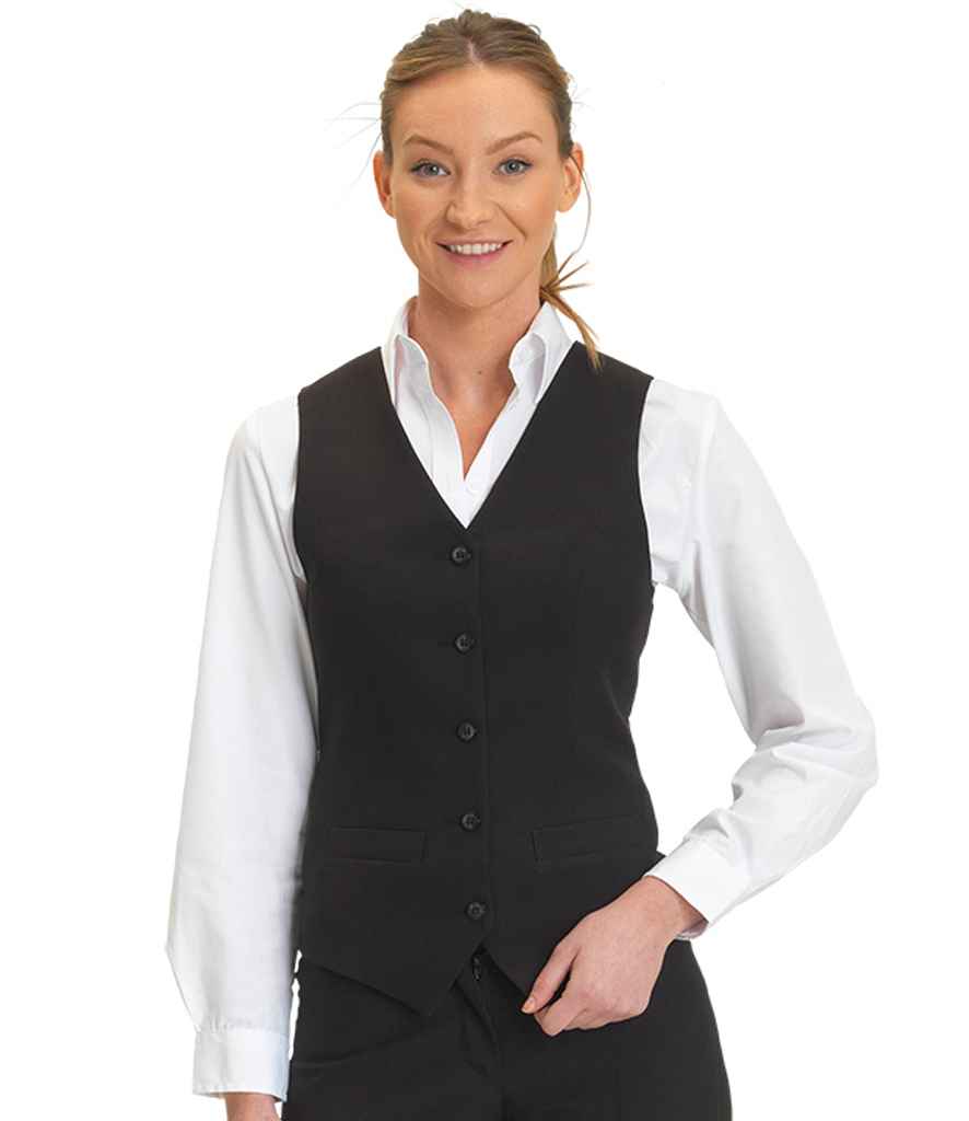 [JA021 BLK 8] Joseph Alan Ladies Waistcoat (8)