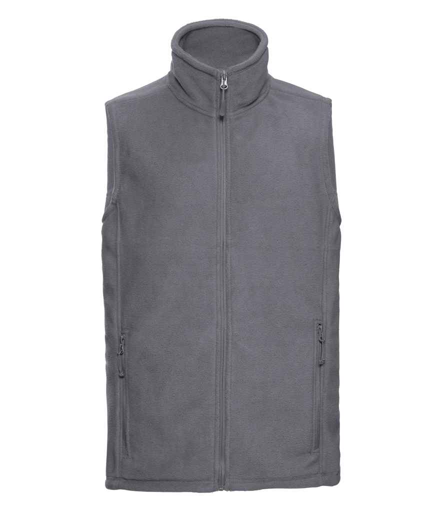 [872M CVY XS] Russell Outdoor Fleece Gilet (Convoy Grey, XS)