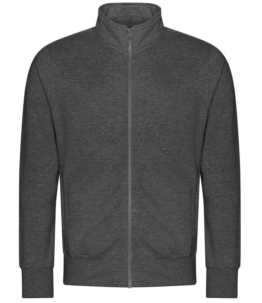 [JH147 CHA S] AWDis Campus Full Zip Sweatshirt (Charcoal, S)
