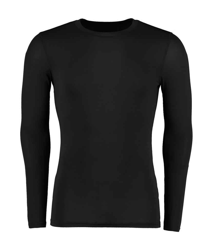 [K979 BLK XXS] Kustom Kit Warmtex® Long Sleeve Base Layer (Black, XXS)