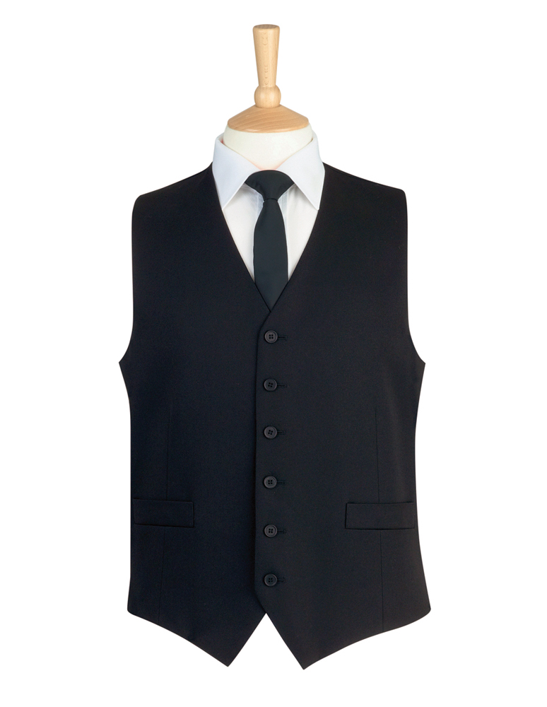 Brook Taverner Gamma Waistcoat (Black, 36 Regular)