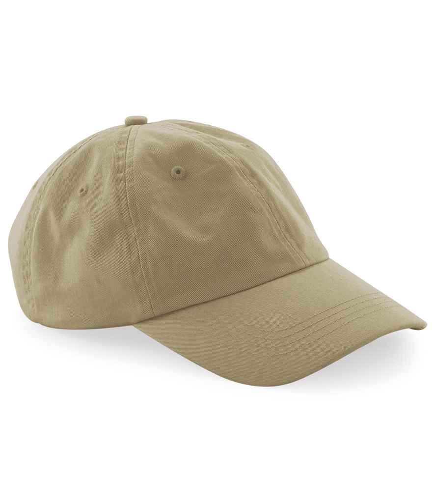 [BB652N DSN ONE] Beechfield Organic Cotton 6 Panel Dad Cap (Desert Sand)