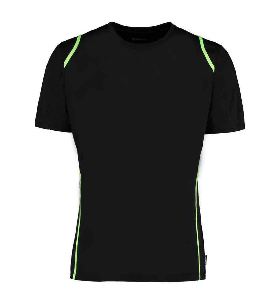 [K991 BK/LM XS] Kustom Kit Cooltex® T-Shirt (Black/Lime Green, XS)