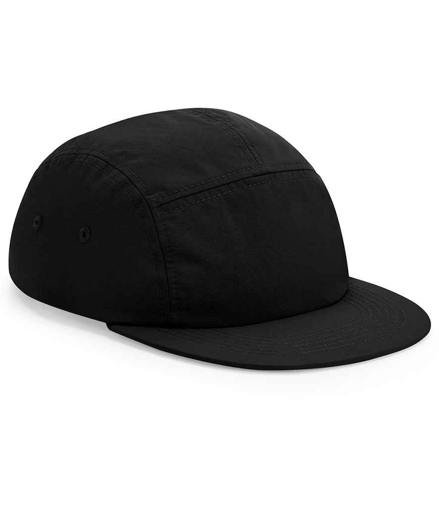 [BB659 BLK ONE] Beechfield Outdoor 5 Panel Camper Cap (Black)