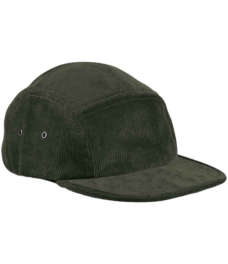 [BB679 FNI ONE] Beechfield EarthAware® Organic Cord Camper Cap (Forest Night)