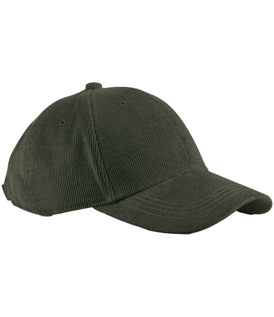 [BB680 FNI ONE] Beechfield EarthAware® Organic Cord Baseball Cap (Forest Night)
