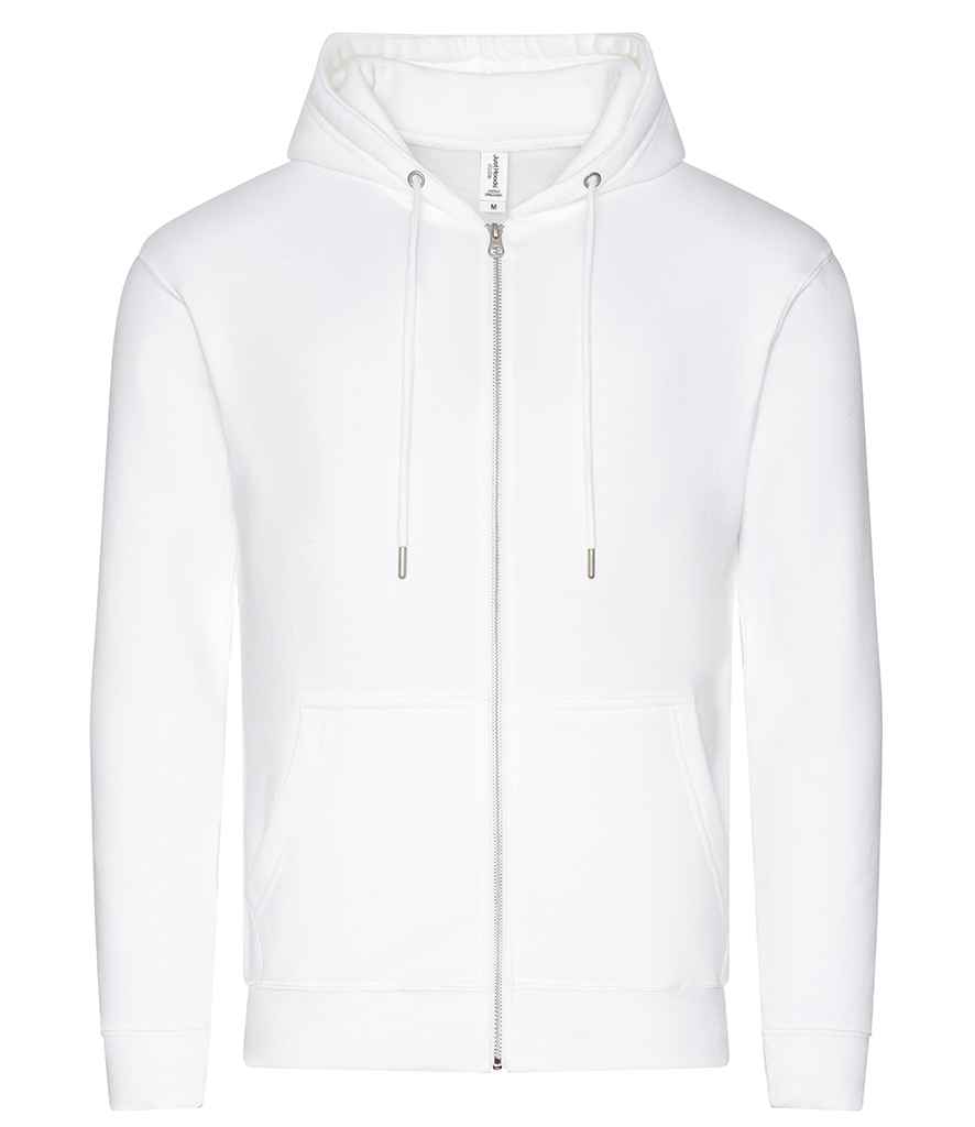 [JH250 ACW XS] AWDis Organic Zoodie (Arctic White, XS)