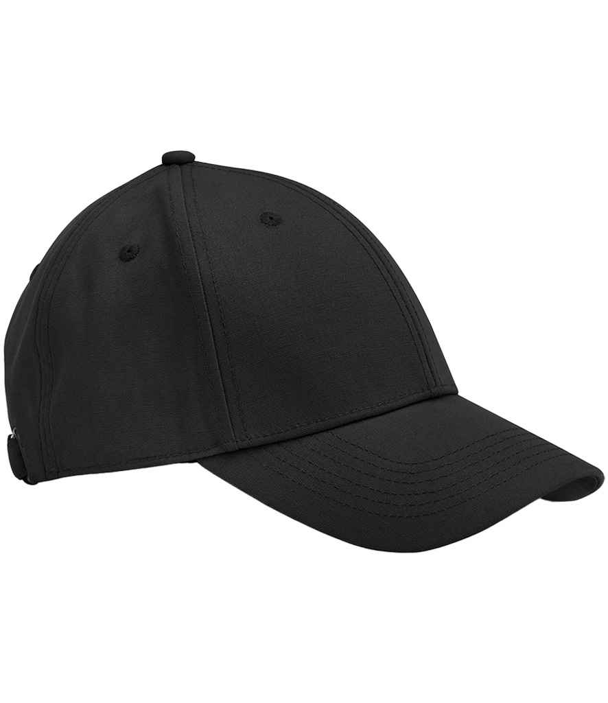 [BB801 BLK ONE] Beechfield EarthAware® Organic Cotton Canvas 6 Panel Cap (Black)
