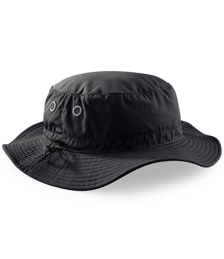 [BB88 BLK ONE] Beechfield Cargo Bucket Hat (Black)