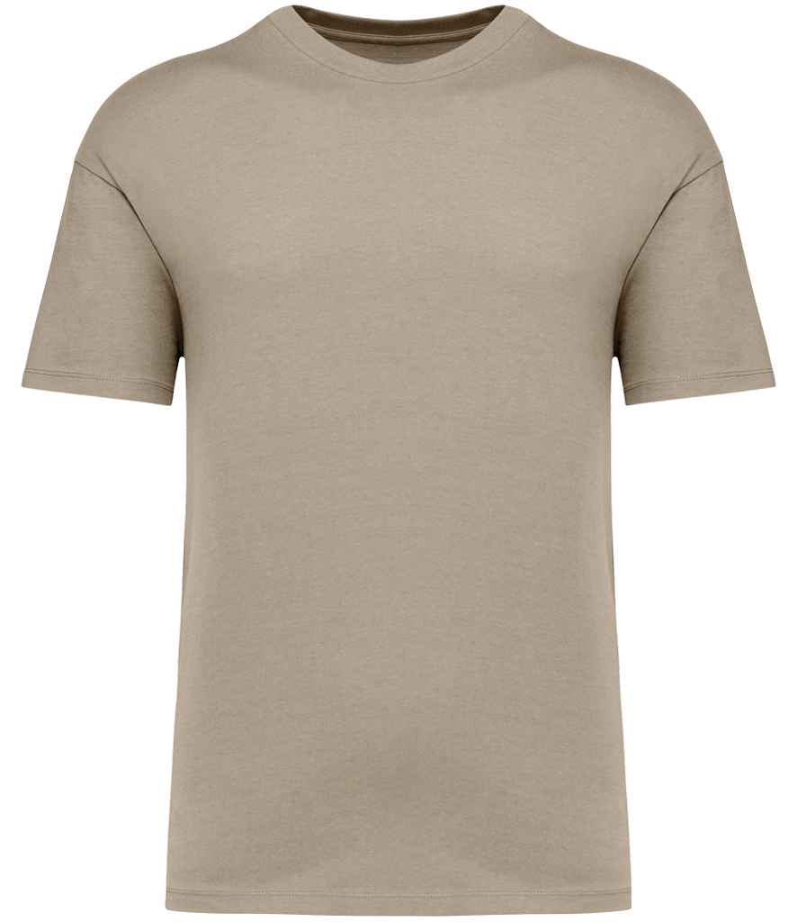 [NS330 WES XXS] Native Spirit Unisex Oversized T-Shirt (Wet Sand, XXS)