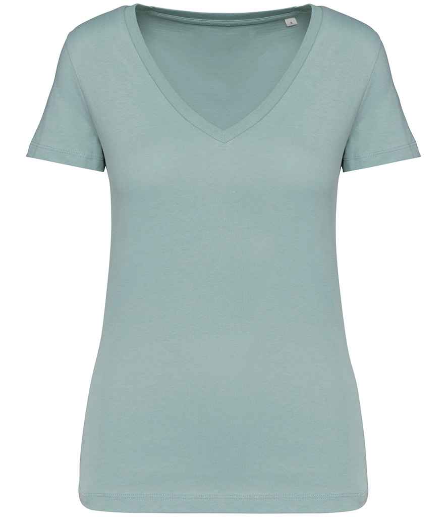 [NS334 JAD XS] Native Spirit Ladies V Neck T-Shirt (Jade Green, XS)