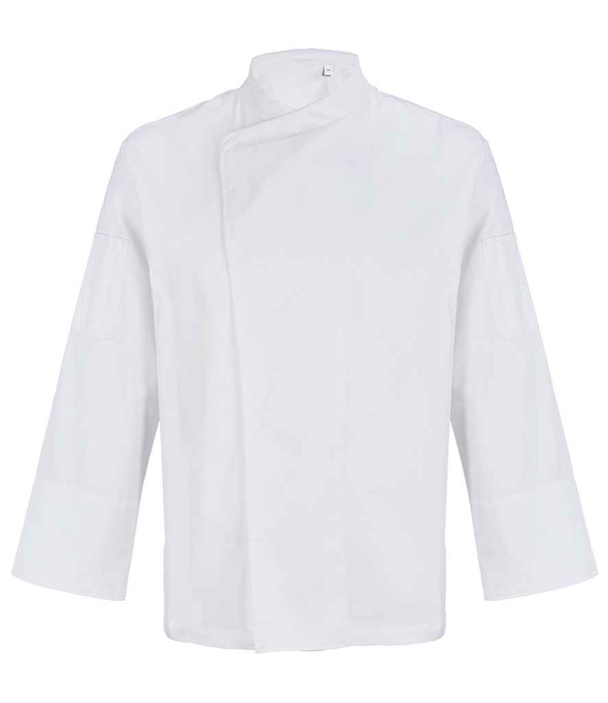 [04458 OPW XS] NEOBLU Long Sleeve Chef's Jacket (Optic White, XS)