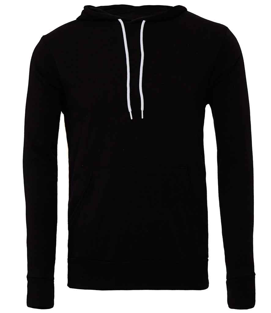 [CV3719 BLK XS] Canvas Unisex Pullover Hoodie (Black, XS)