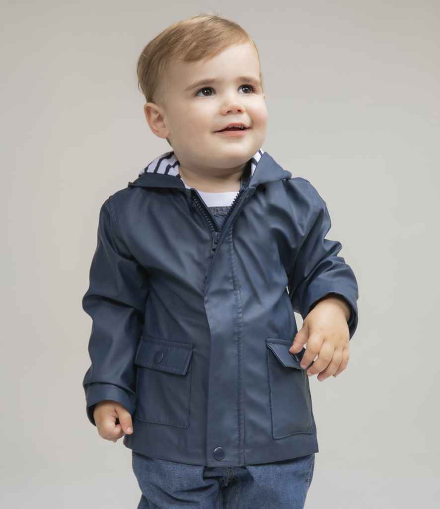 [LW35T CFP 3-4] Larkwood Baby/Toddler Rain Jacket (Candyfloss Pink, 3-4)