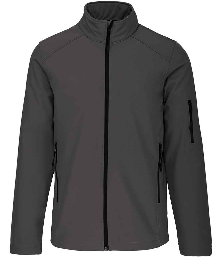 [KB401 TIA S] Kariban Soft Shell Jacket (Titanium, S)